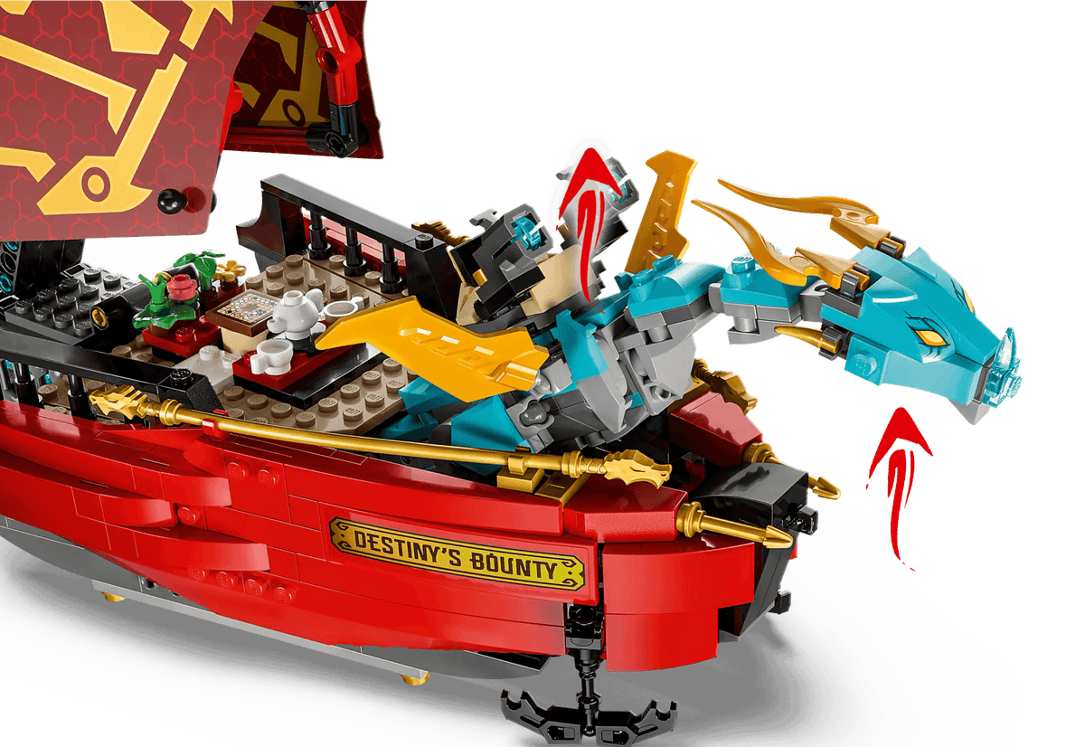 LEGO® 71797 Destiny s Bounty - race against time - NINJAGO®