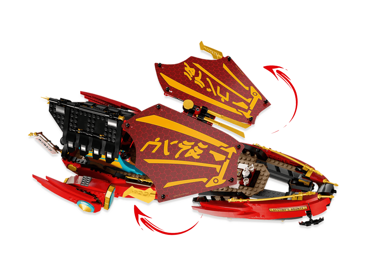 LEGO® 71797 Destiny s Bounty - race against time - NINJAGO®