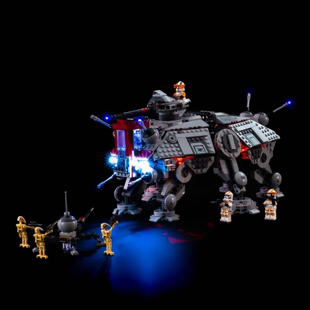 Light My Bricks - LIGHT KIT for LEGO® AT-TE Walker 75337 - Light My Bricks