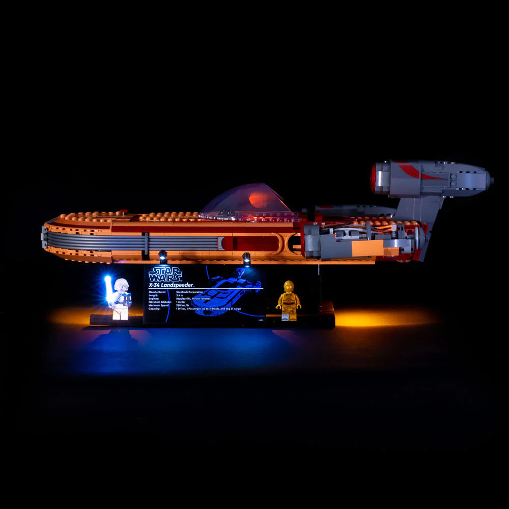 Light My Bricks - LIGHT KIT for LEGO® Star Wars™ UCS Luke Skywalker s Landspeeder 75341