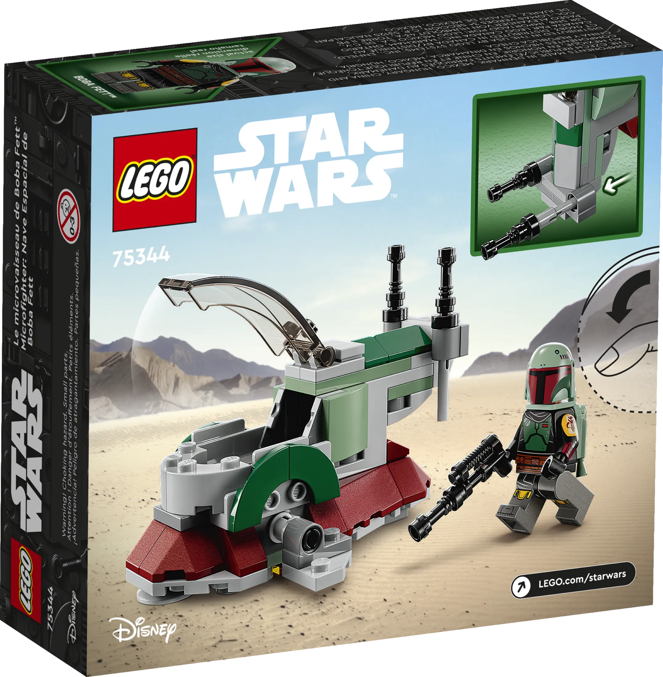 LEGO® 75344 Boba Fett's Starship Microfighter - Star Wars™