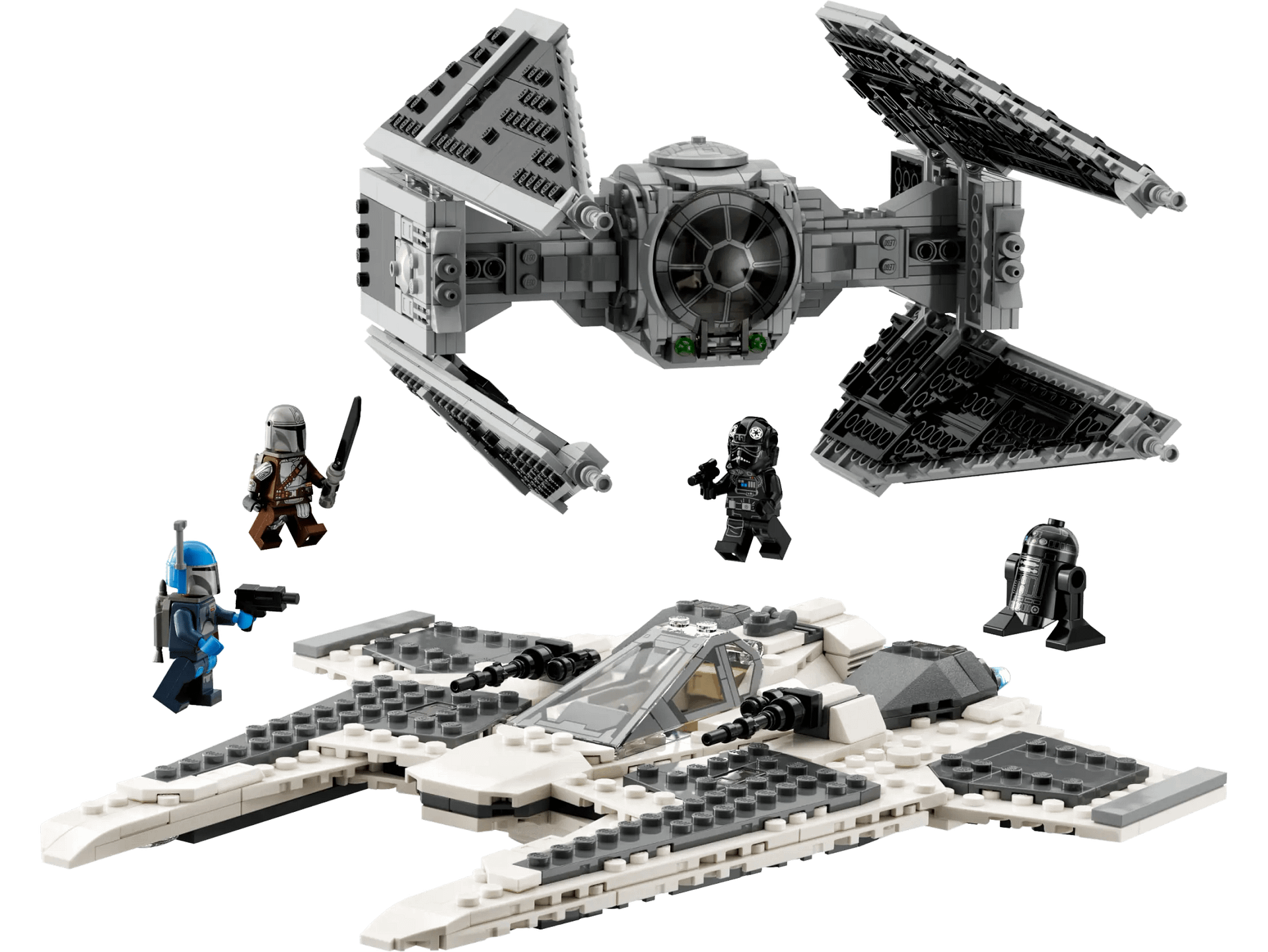 LEGO® 75348 Mandalorian Fang Fighter vs. TIE Interceptor - Star Wars™