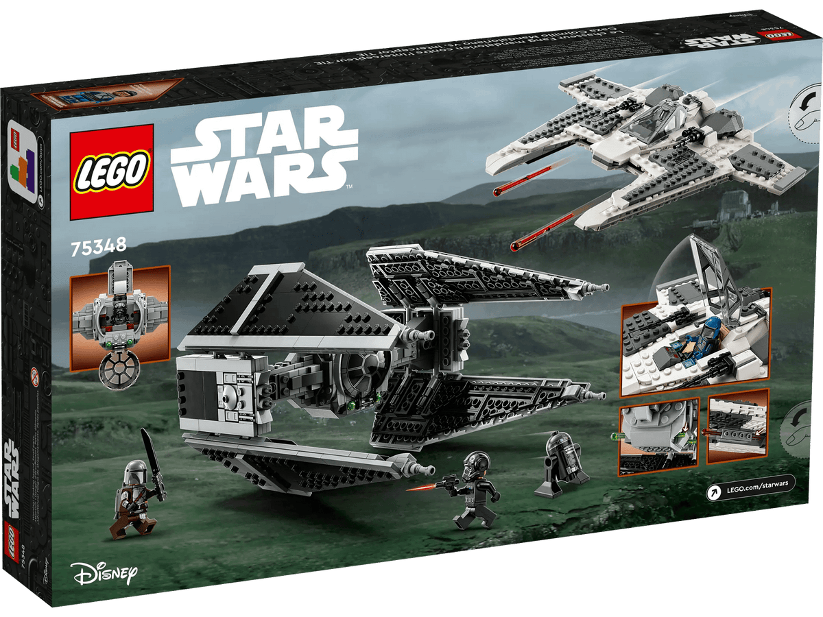 LEGO® 75348 Mandalorian Fang Fighter vs. TIE Interceptor - Star Wars™