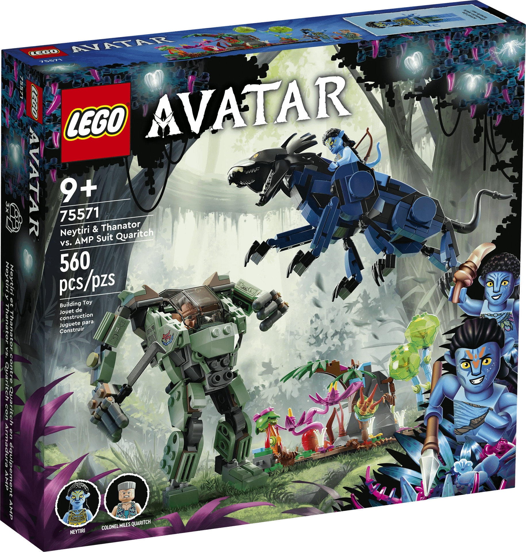LEGO® 75571 Neytiri & Thanator vs. AMP Suit Quaritch - Avatar