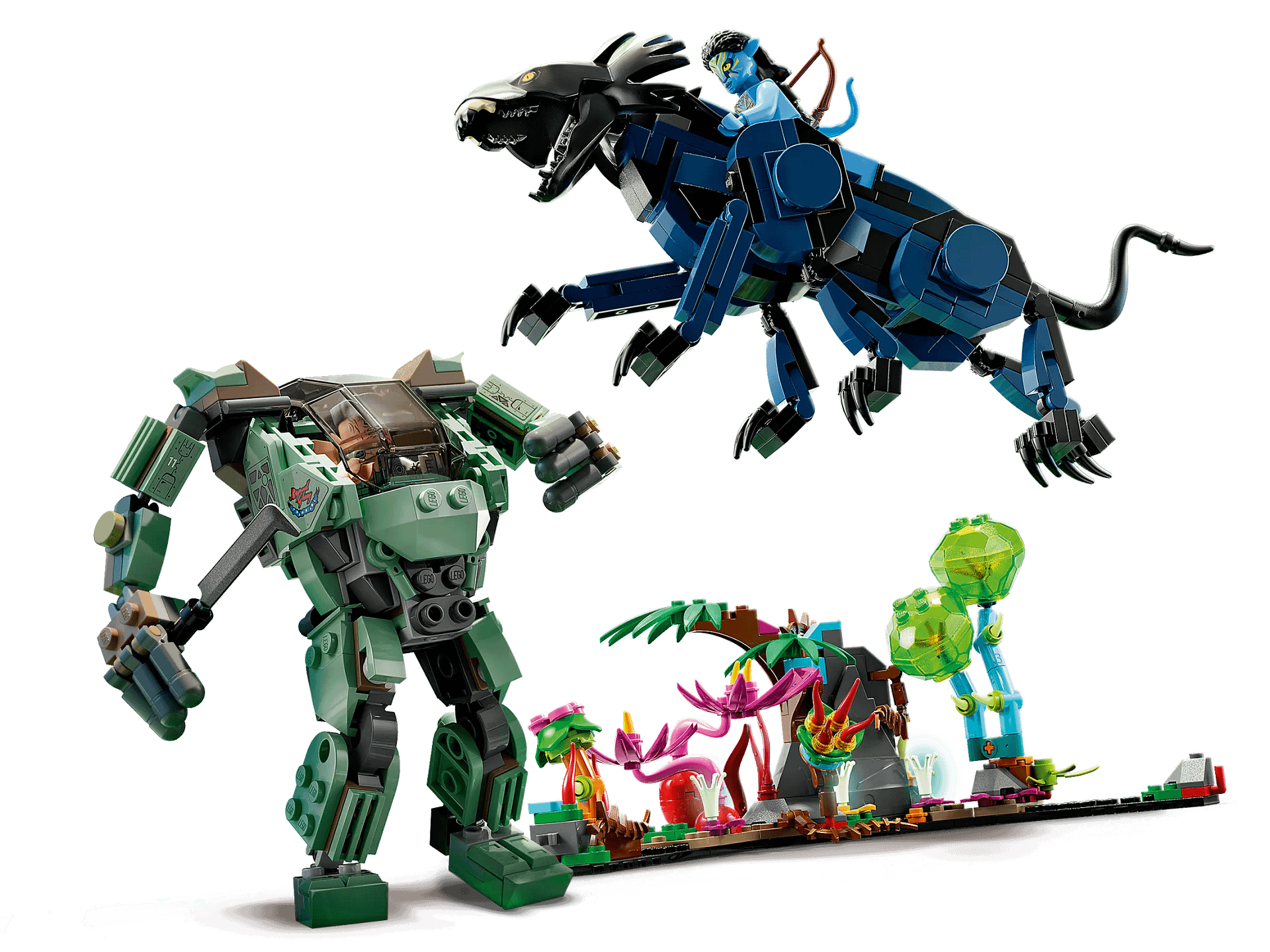 LEGO® 75571 Neytiri & Thanator vs. AMP Suit Quaritch - Avatar