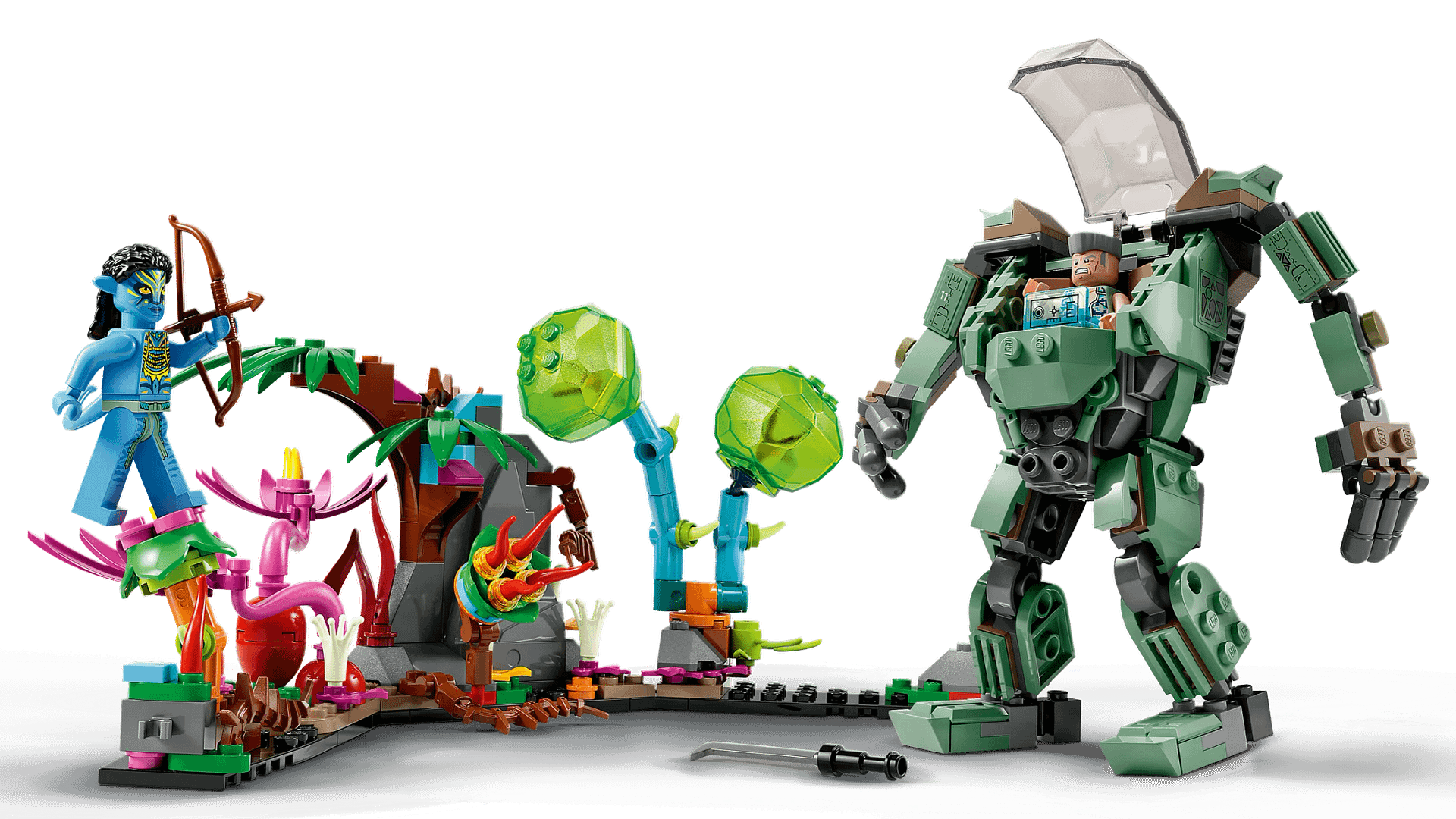 LEGO® 75571 Neytiri & Thanator vs. AMP Suit Quaritch - Avatar