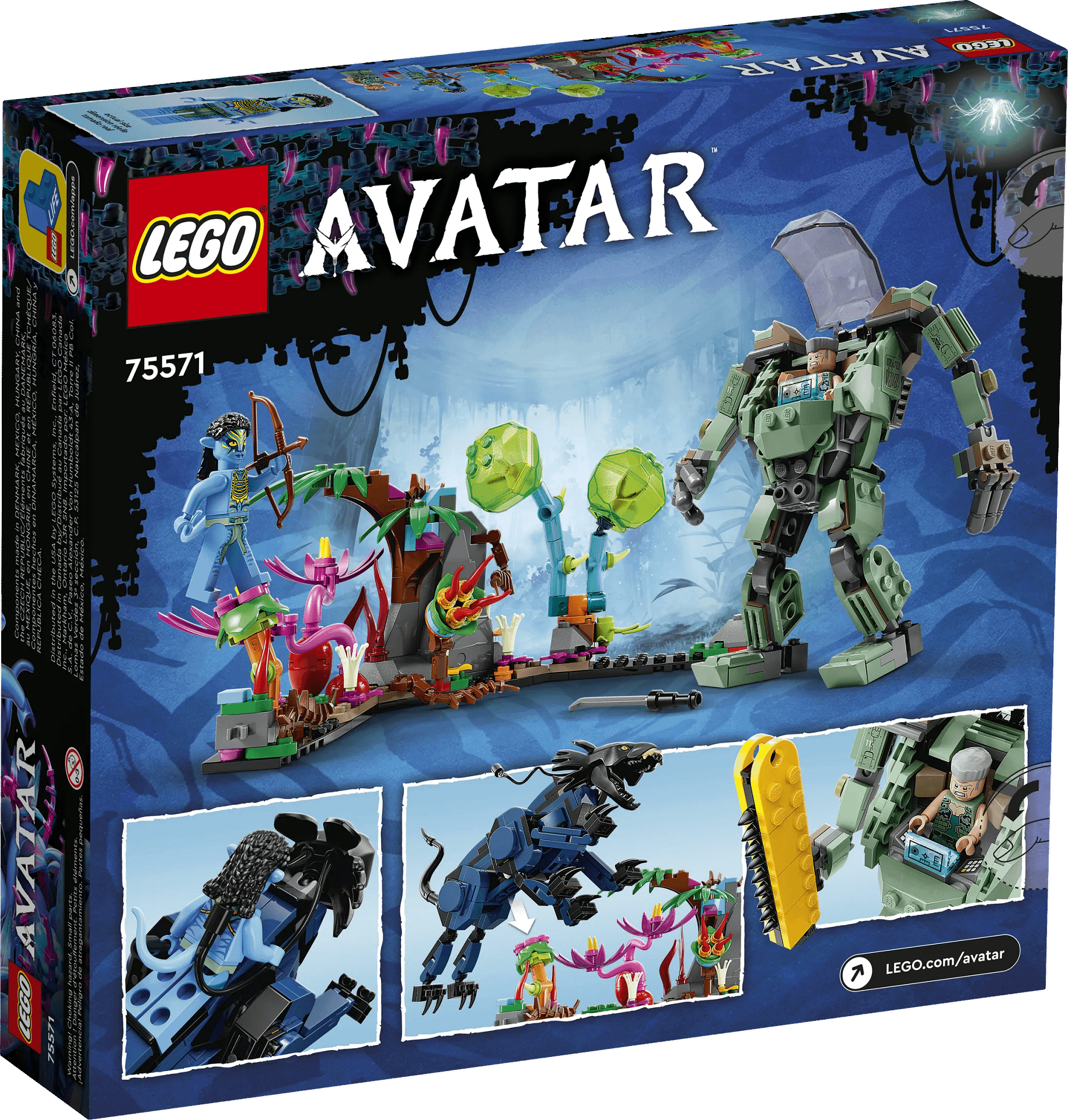 LEGO® 75571 Neytiri & Thanator vs. AMP Suit Quaritch - Avatar