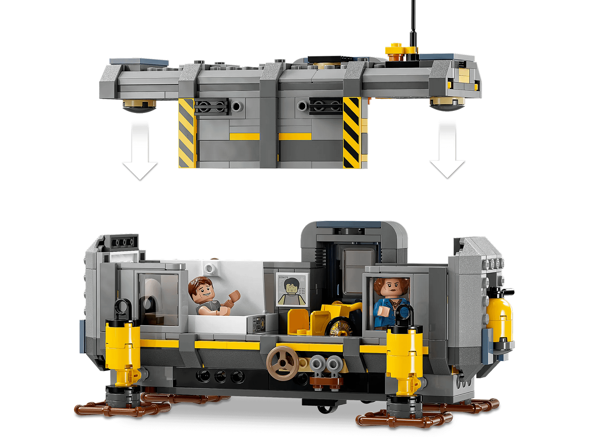 LEGO® 75573 Floating Mountains: Site 26 and RDA Samson - Avatar