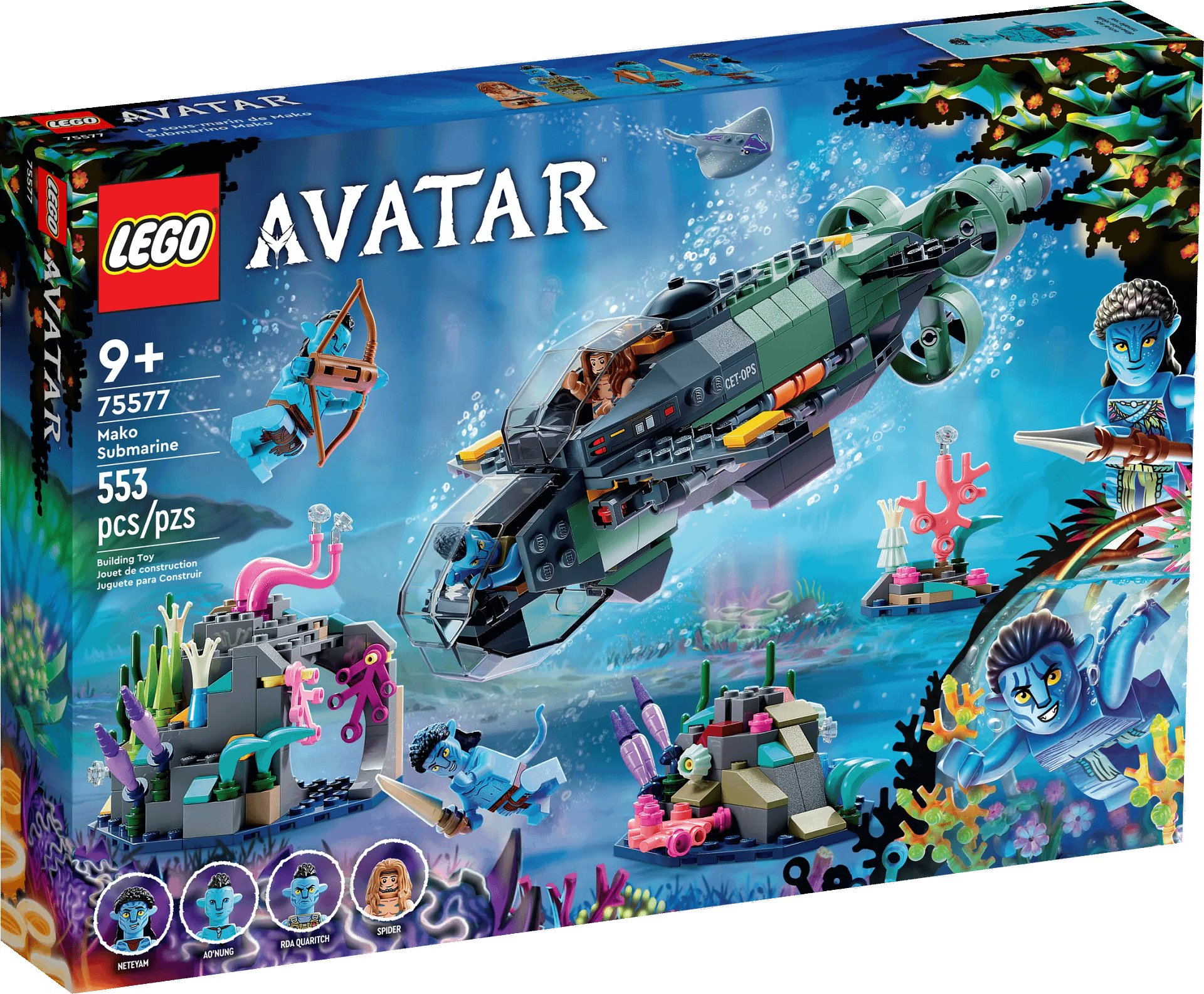 LEGO® 75577 Mako Submarine - Avatar