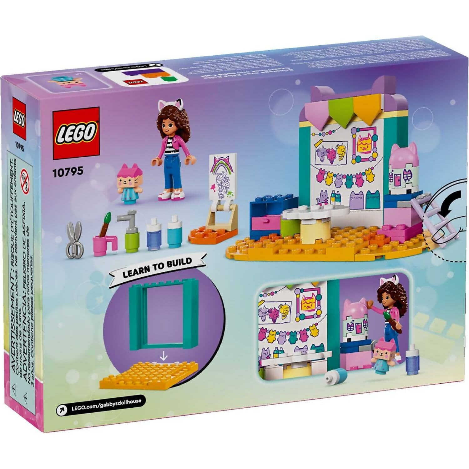 LEGO® 10795 Crafting with Baby Box - Gabby s Dollhouse 4+