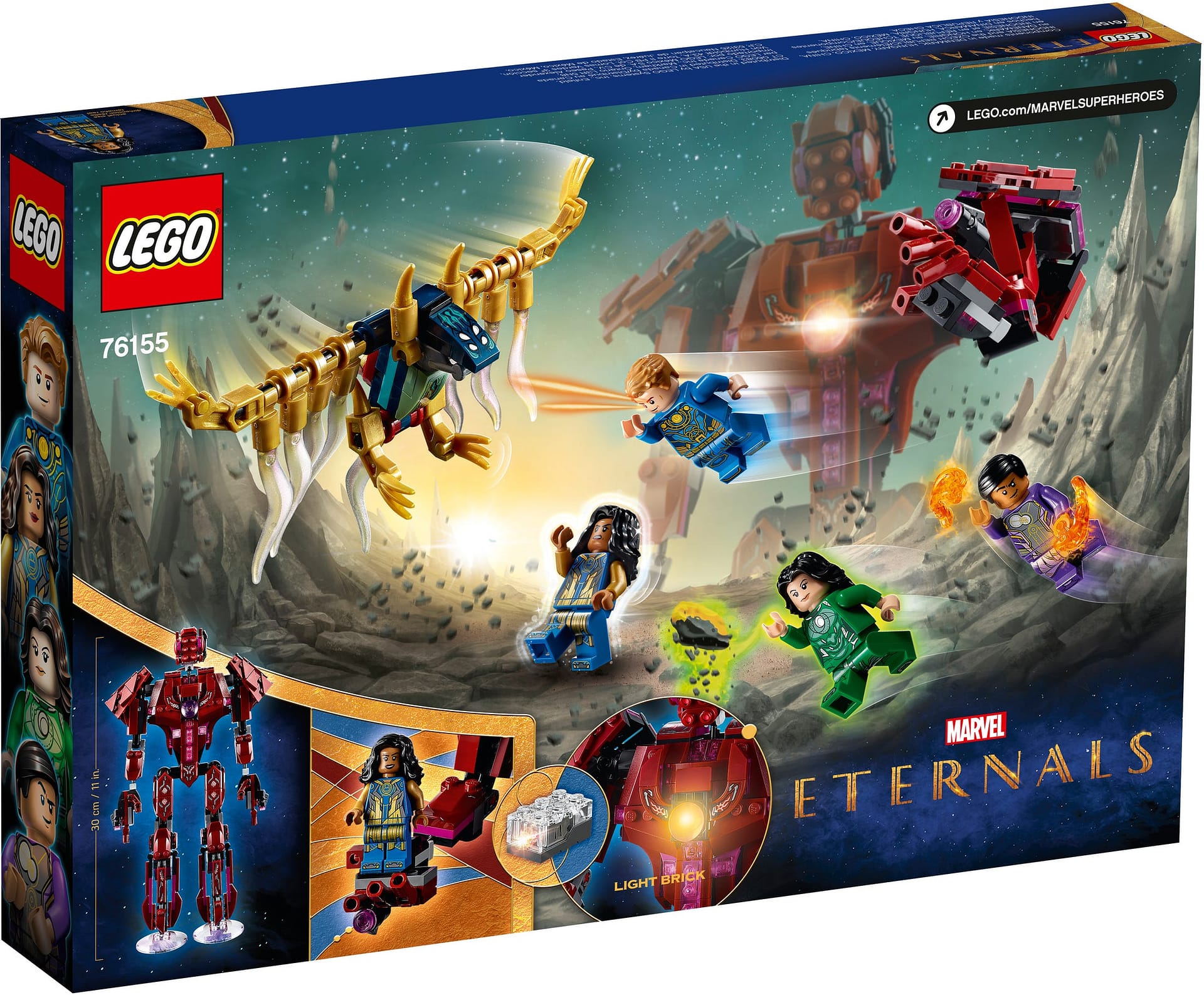 LEGO® 76155 Marvel The Eternals In Arishem s Shadow - Marvel Eternals Super Heroes