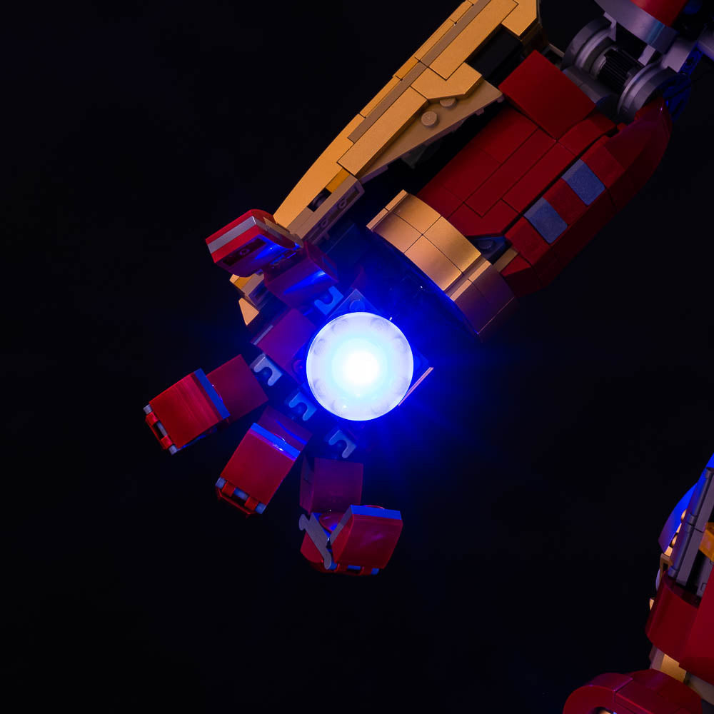 Light My Bricks - LIGHT KIT for LEGO® Hulkbuster 76210