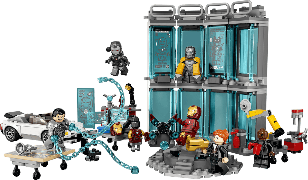 LEGO® 76216 Iron Man Armoury - Marvel Super Heroes