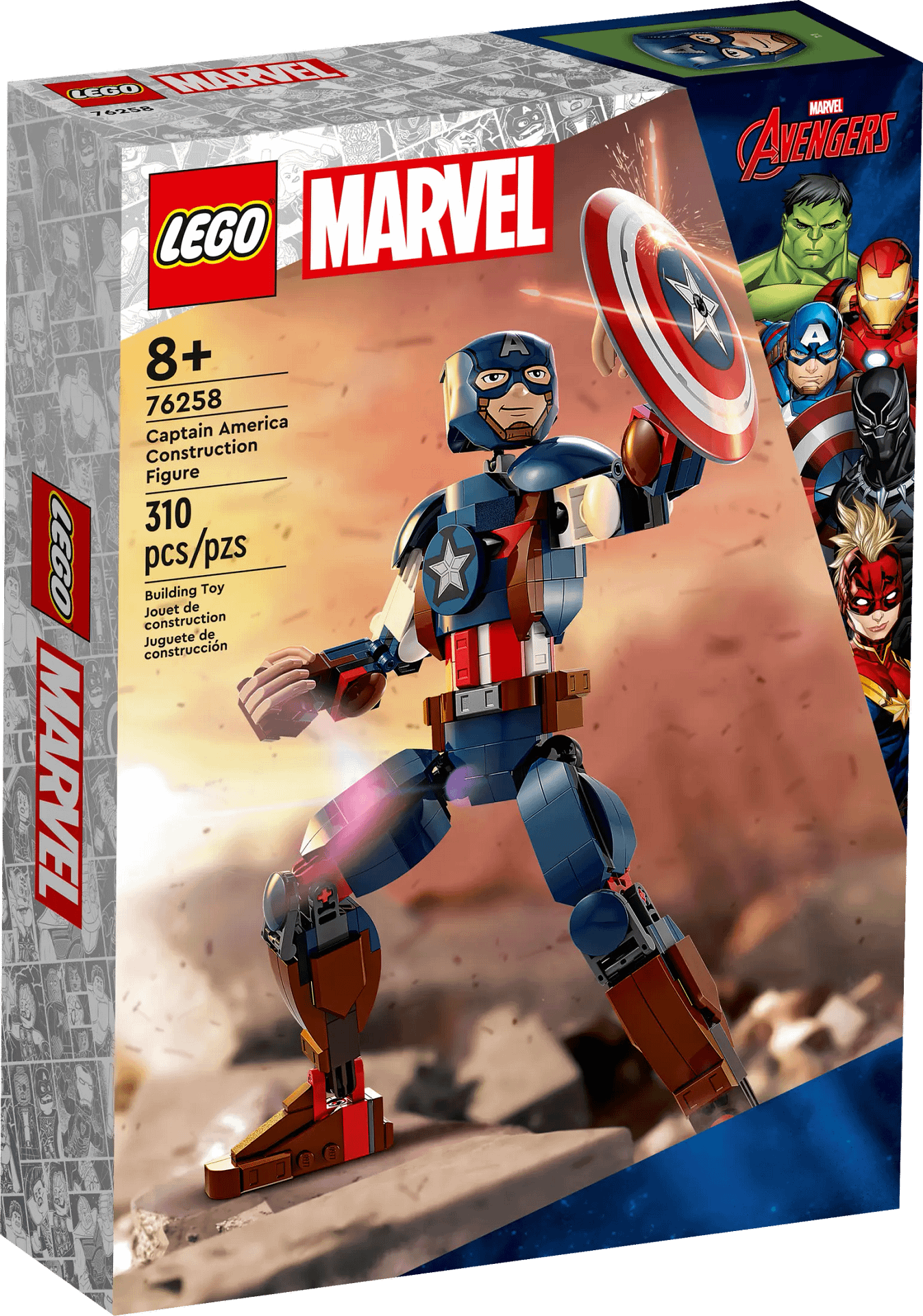 LEGO® 76258 Captain America Construction Figure - Marvel Super Heroes