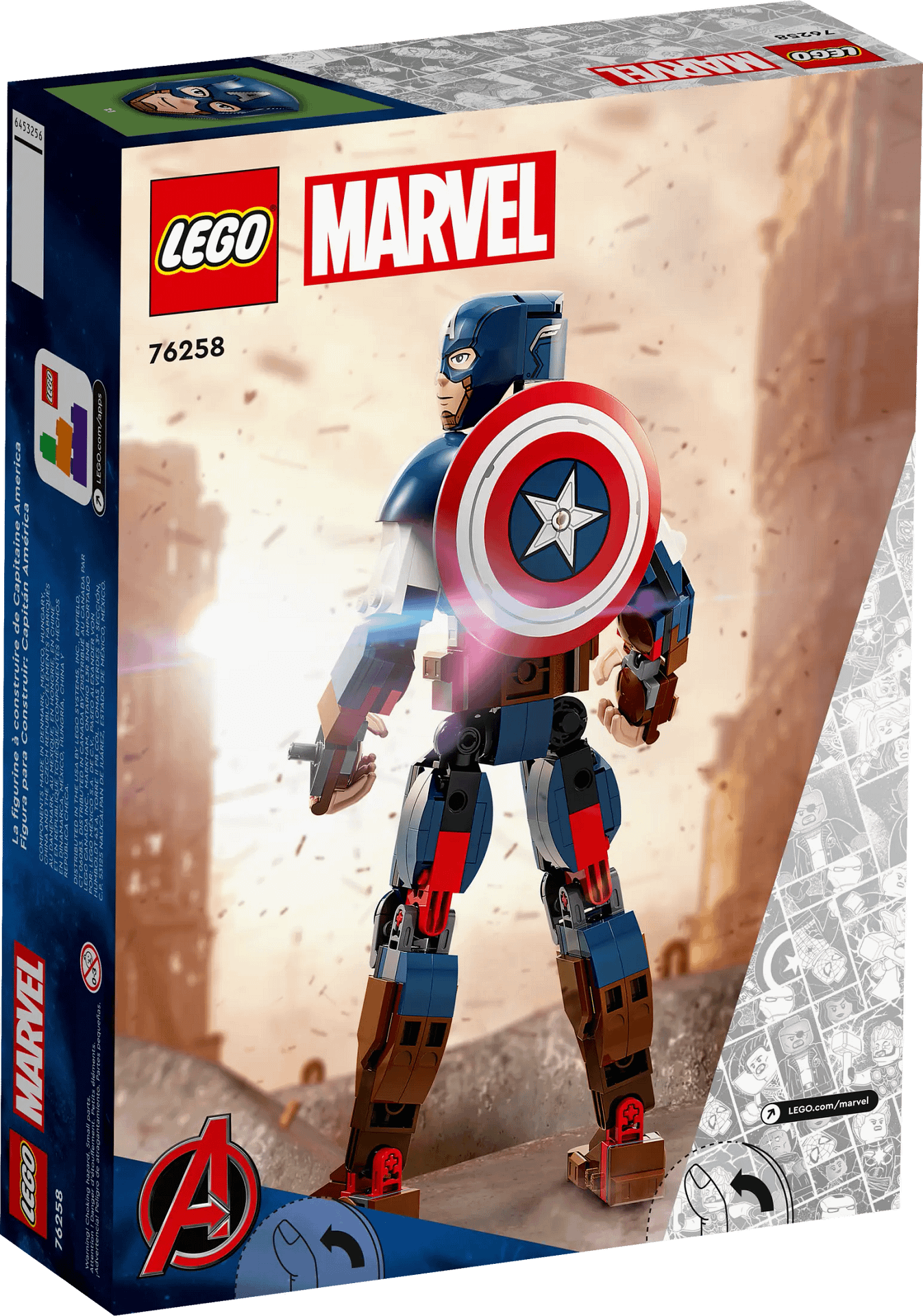 LEGO® 76258 Captain America Construction Figure - Marvel Super Heroes