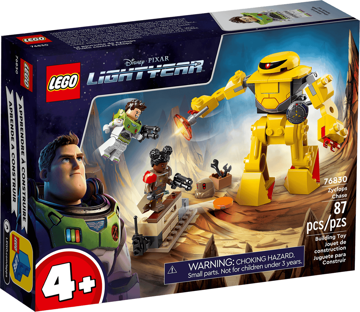 LEGO® 76830 Zyclops Chase - Buzz Lightyear Disney 4+