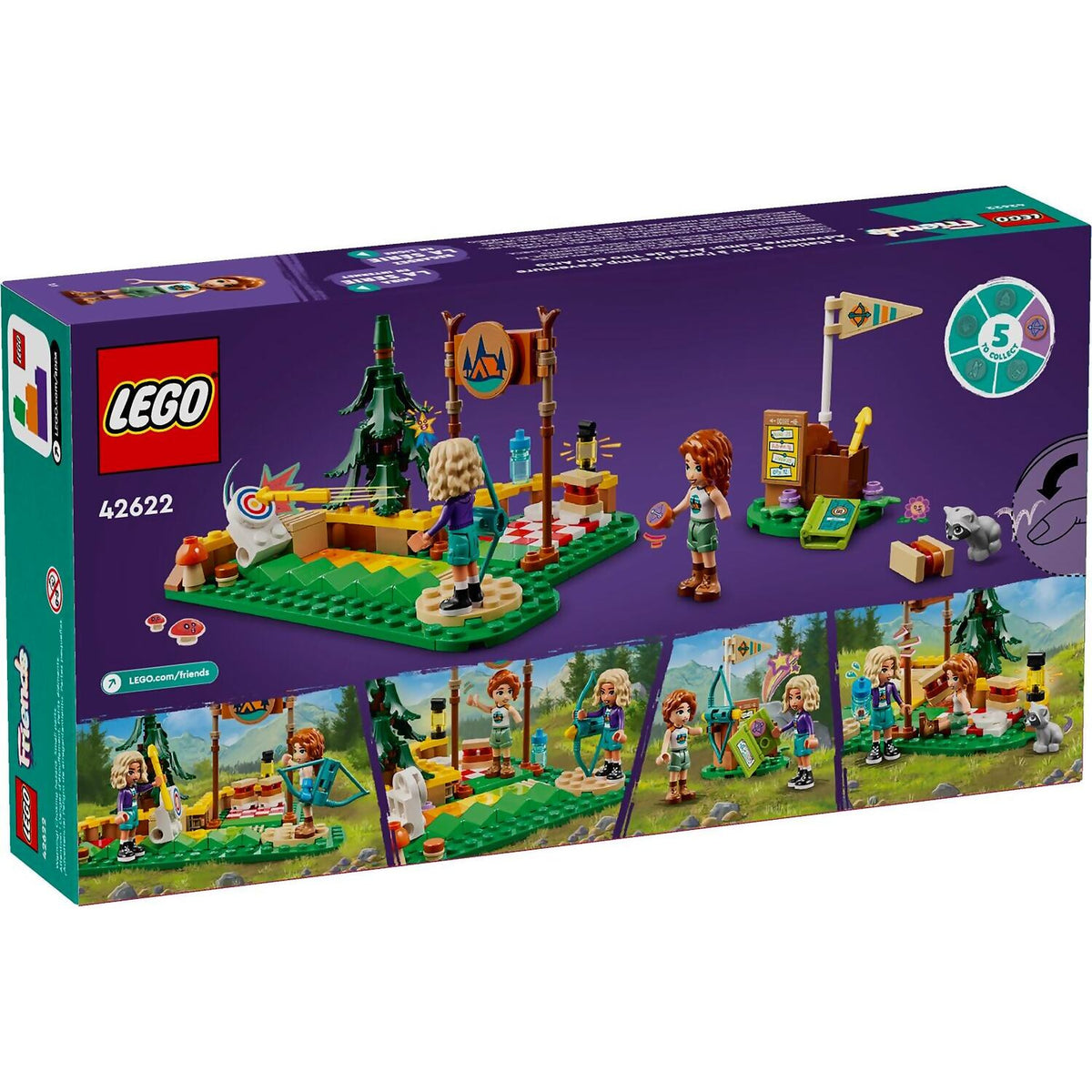 LEGO® 42622 Adventure Camp Archery Range - Friends