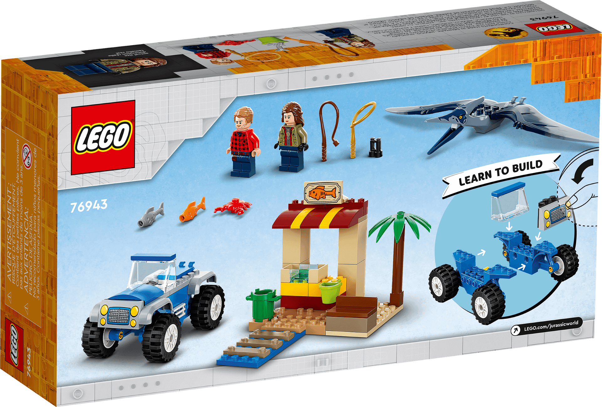 LEGO® 76943 Pteranodon Chase - Jurassic World™ 4+