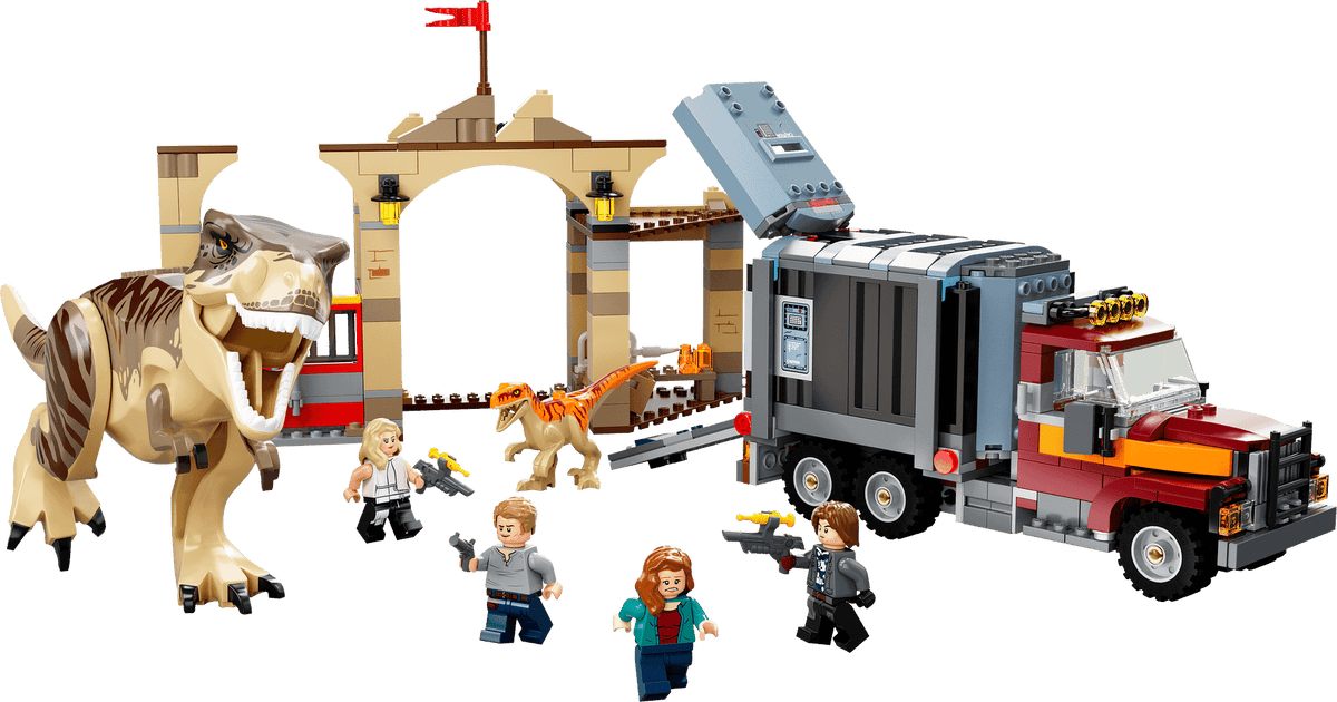 LEGO® 76948 T. rex & Atrociraptor Dinosaur Breakout - Jurassic World™