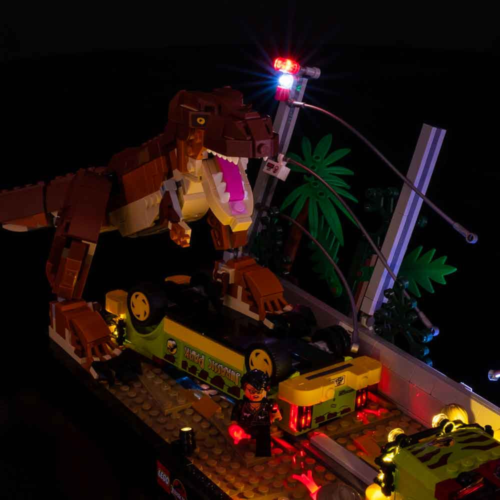 Light My Bricks - LIGHT KIT for LEGO® T. Rex Breakout 76956 - Light My Bricks