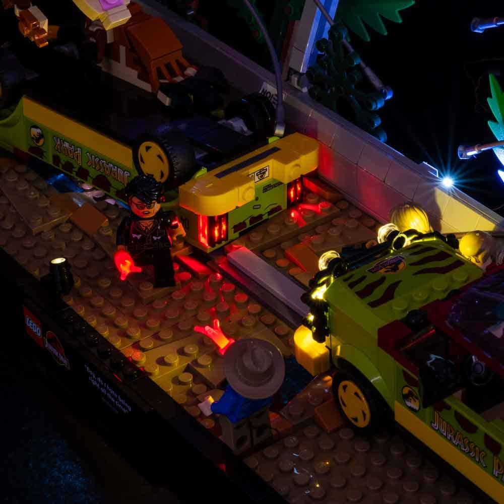 Light My Bricks - LIGHT KIT for LEGO® T. Rex Breakout 76956 - Light My Bricks