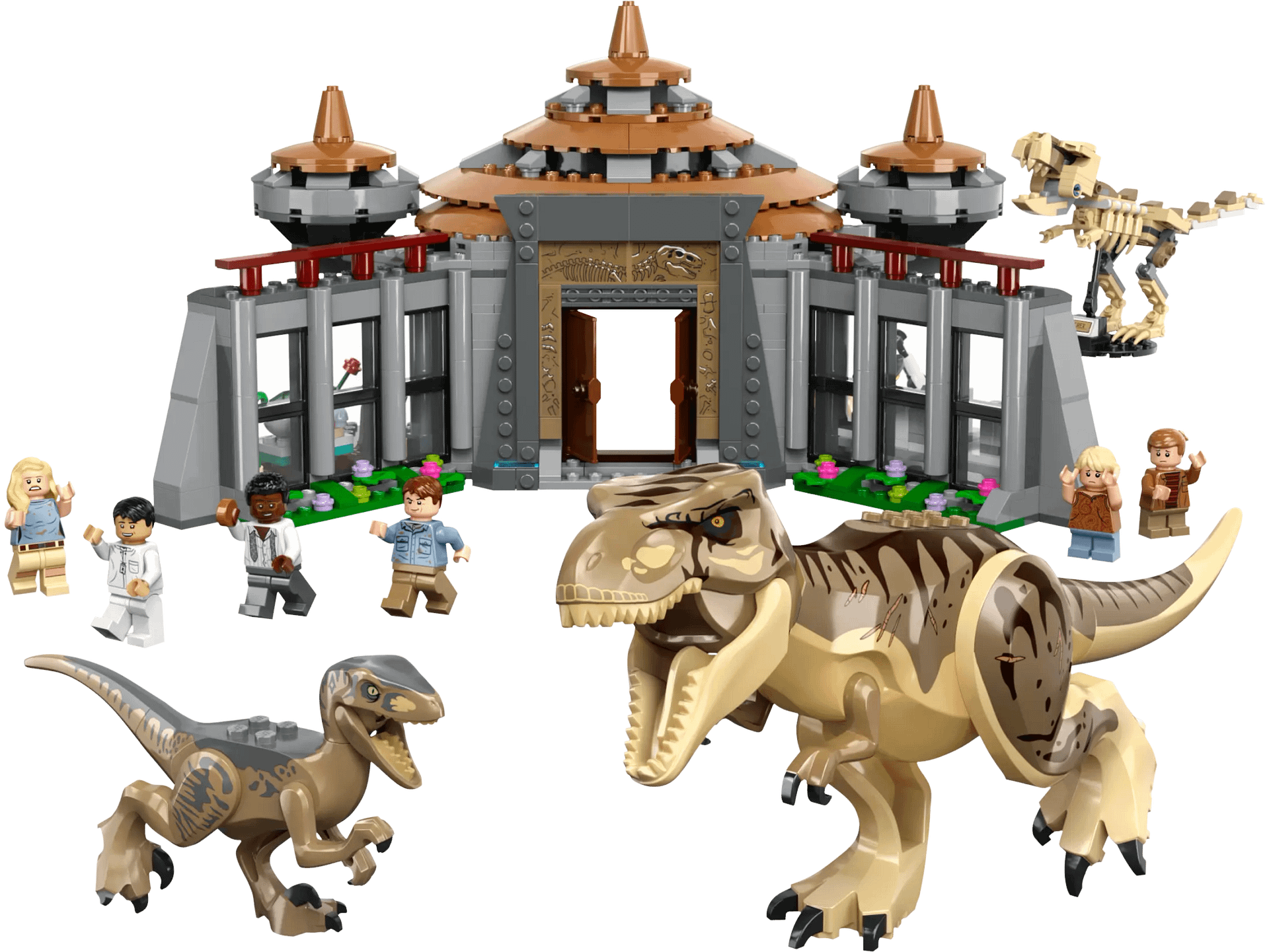 LEGO® 76961 Visitor Center: T. rex & Raptor Attack - Jurassic World™