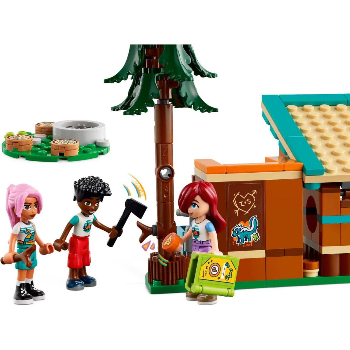 LEGO® 42624 Adventure Camp Cozy Cabins - Friends
