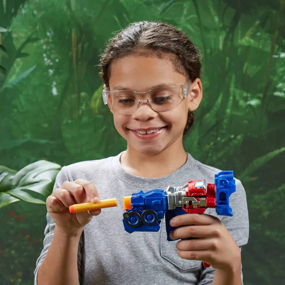 Nerf - Transformers Rise Of The Beasts 2-in-1 Optimus Prime Blaster Hasbro