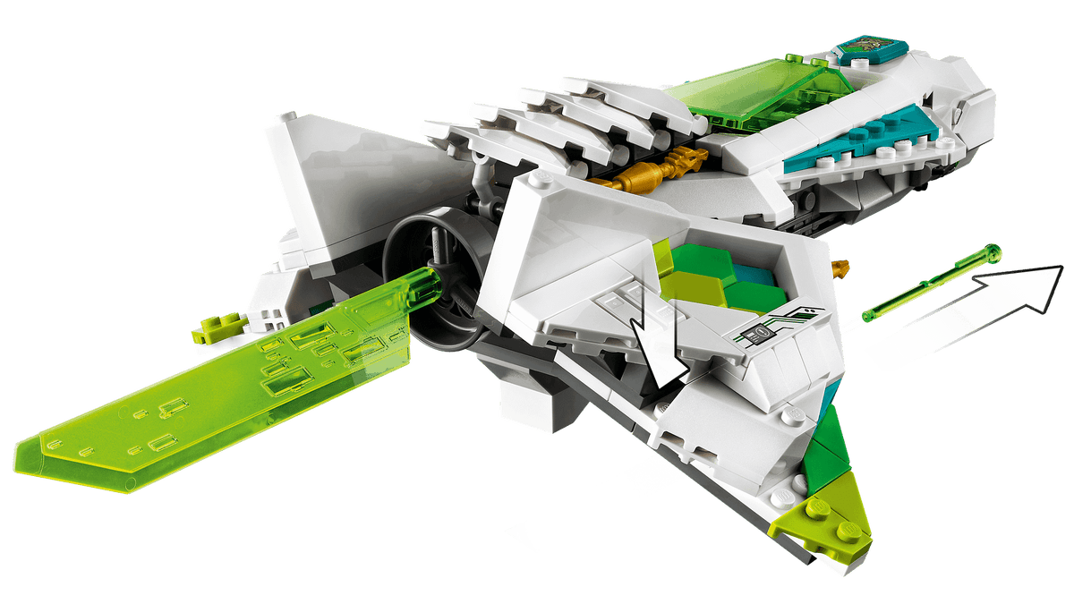 LEGO® 80020 White Dragon Horse Jet - Monkie Kid™
