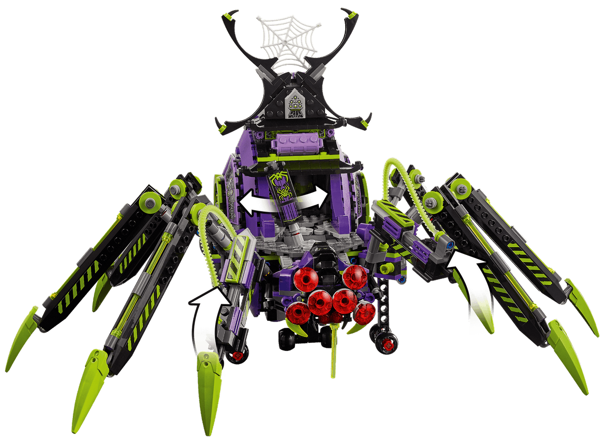 LEGO® 80022 Spider Queen's Arachnoid Base - Monkie Kid™
