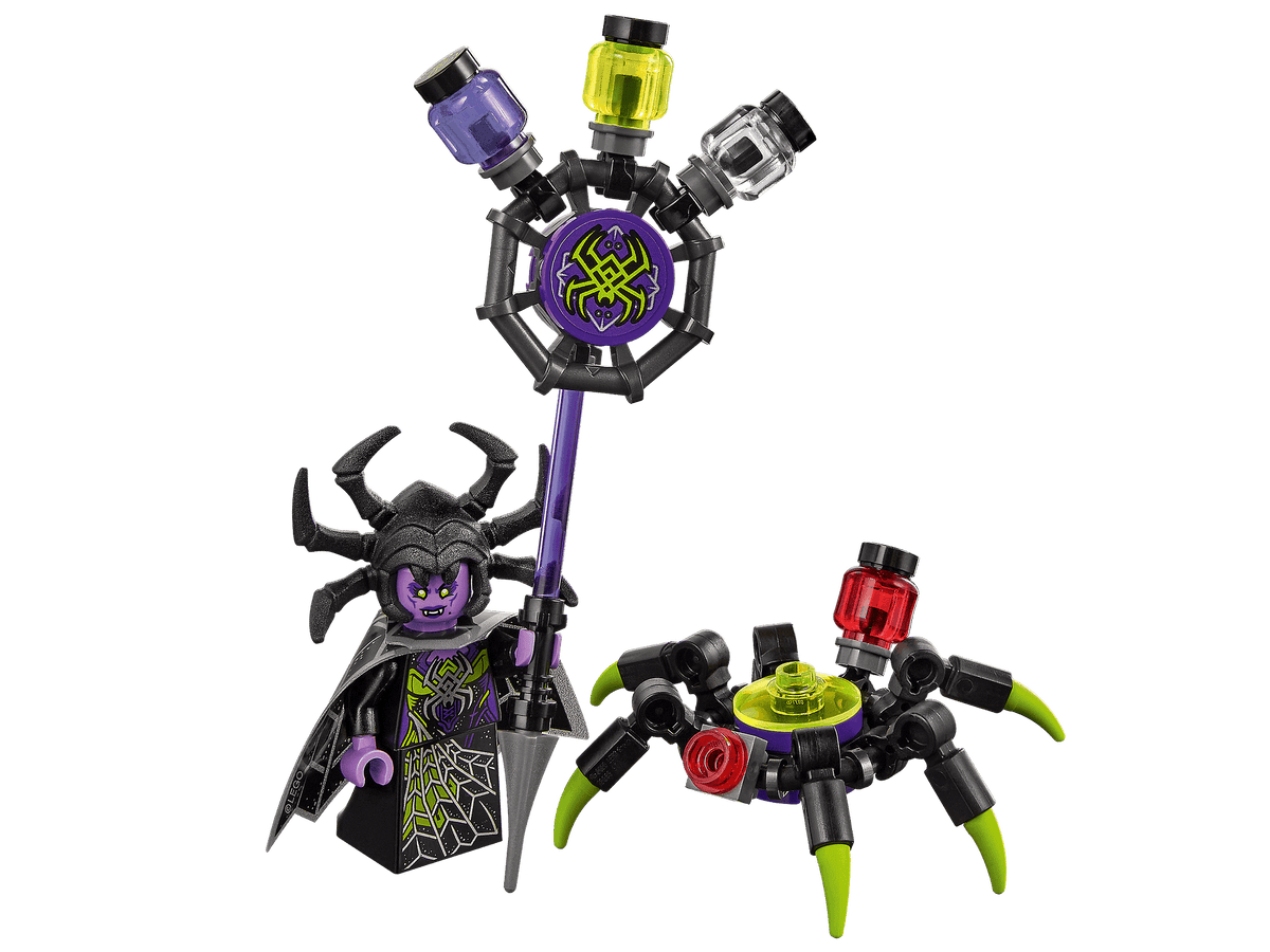 LEGO® 80022 Spider Queen's Arachnoid Base - Monkie Kid™