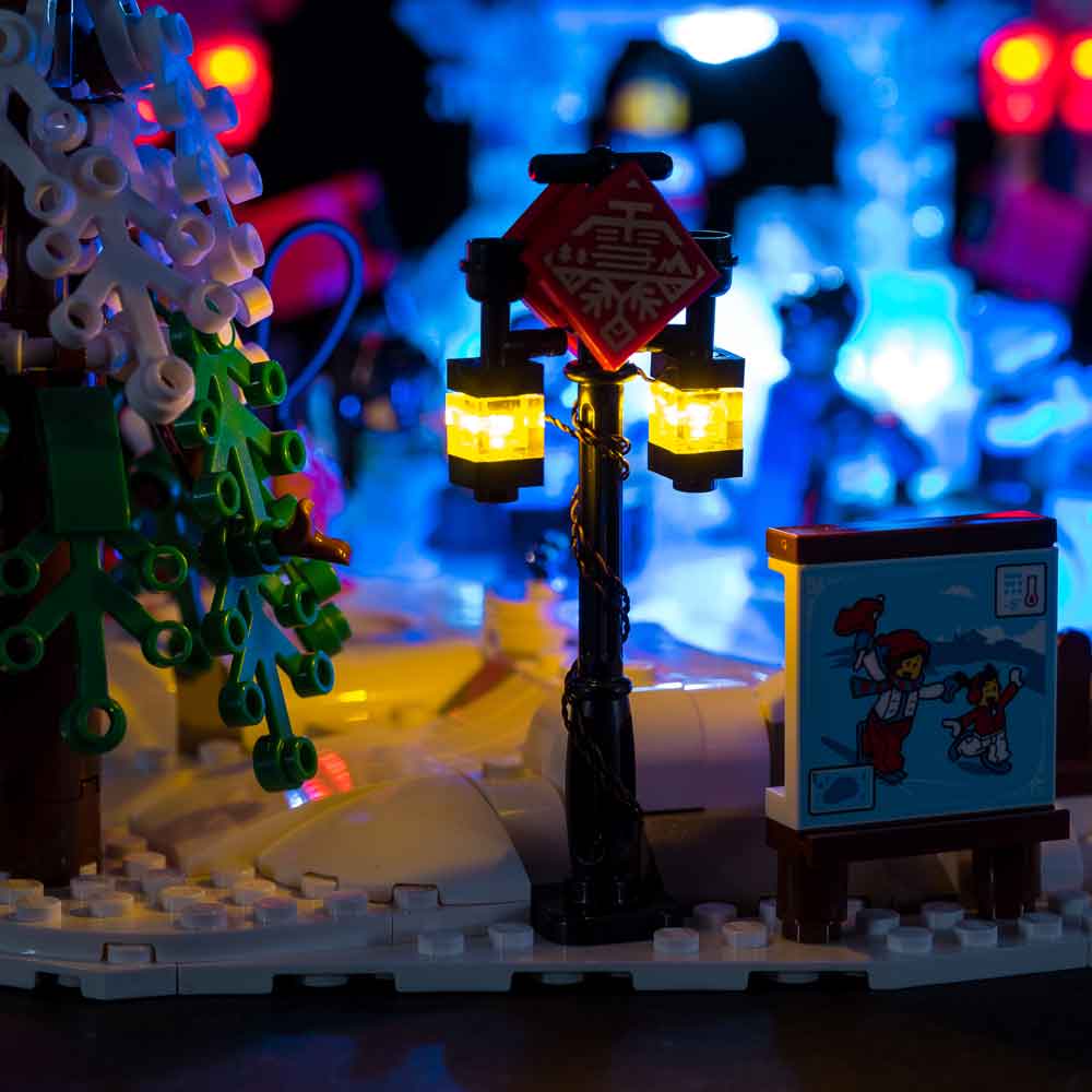 Light My Bricks - LIGHT KIT for LEGO® Luna New Year Ice Festival 80109