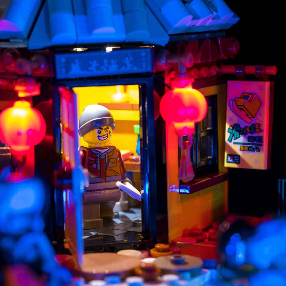 Light My Bricks - LIGHT KIT for LEGO® Luna New Year Ice Festival 80109