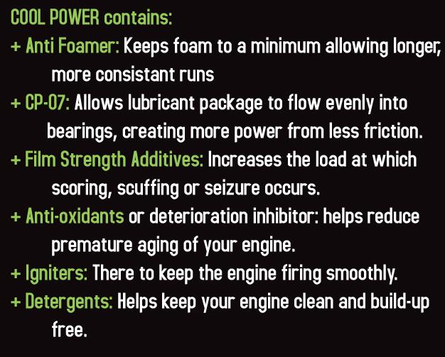 COOL POWER HIGH VISCOSITY SYNTHETIC OIL BLUE 3.7LT