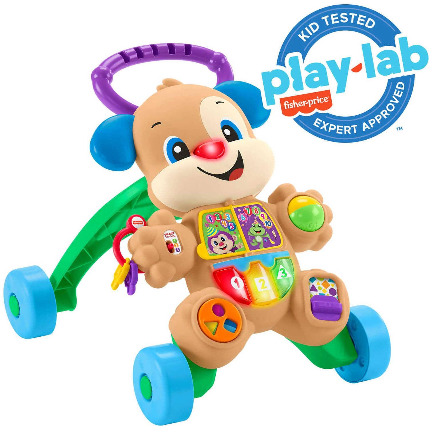 Fisher-Price - Laugh & Learn Baby Walker With Smart Stages Learning Content Puppy