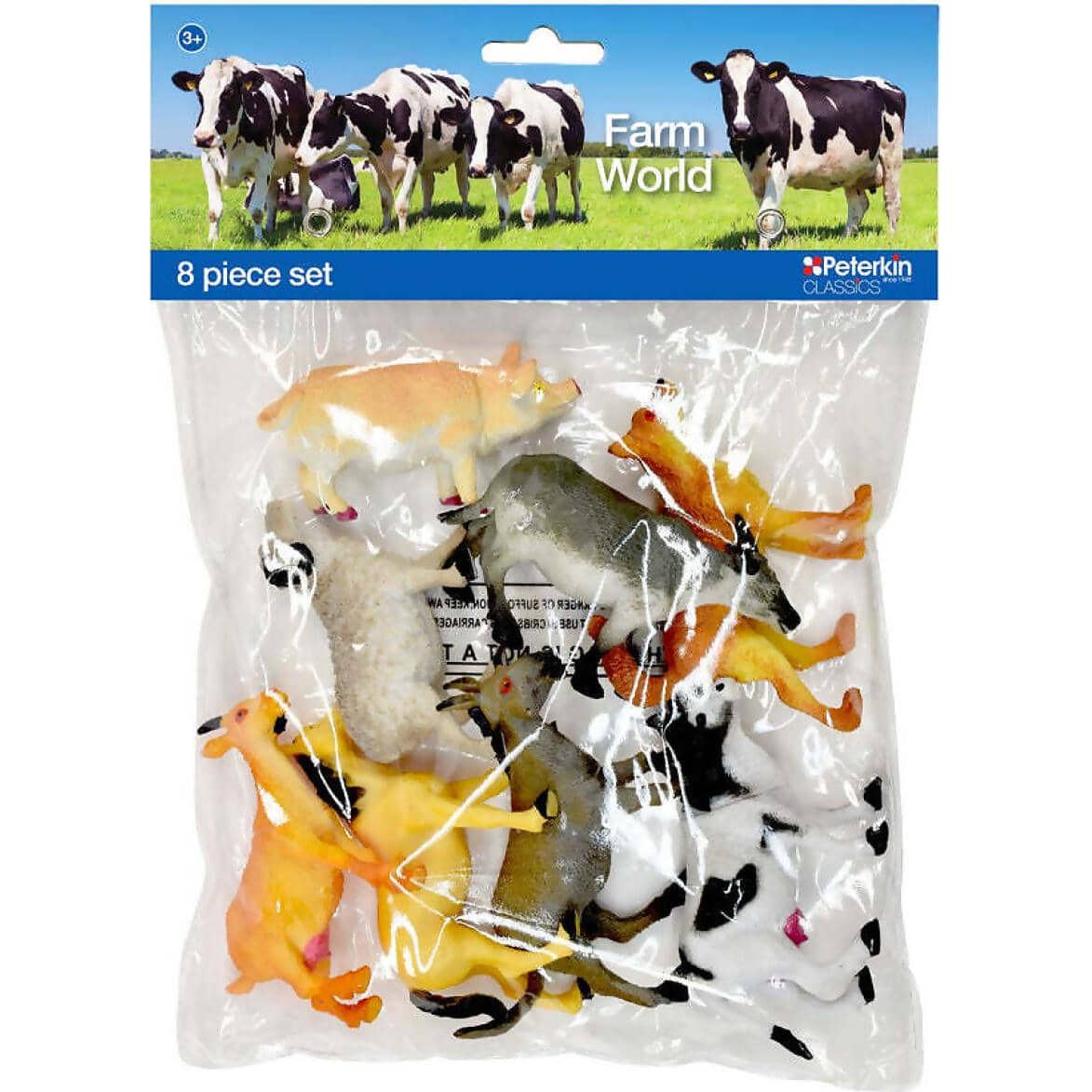 Peterkin - Classics - Farm World 8 Piece Figure Set