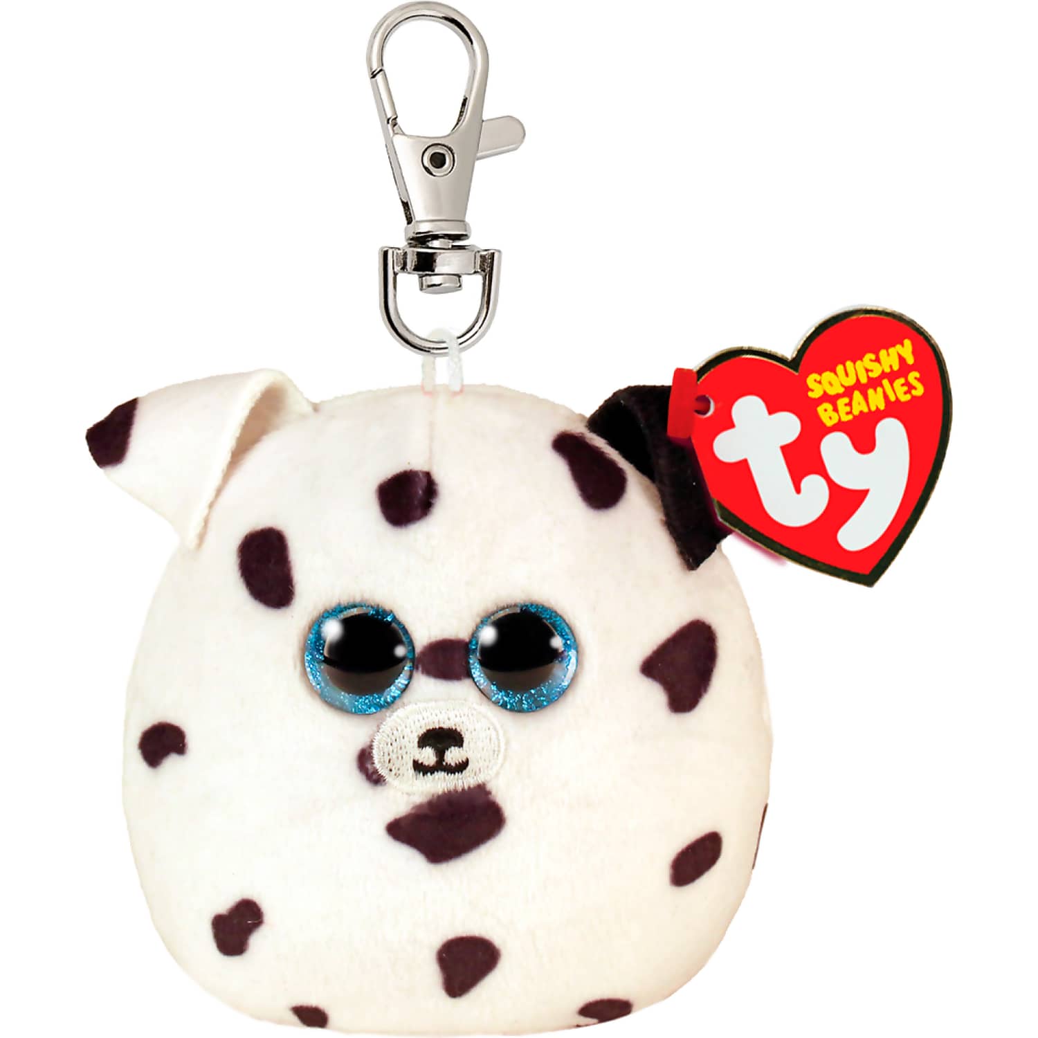 Ty - Squish-a-boos - Clip - Fetch Dalmatian Dog Squishy Beanies