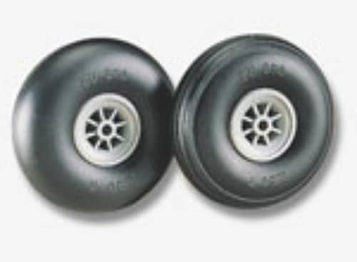 DUBRO - WHEELS 3-1:2' TREAD LIGHT 350T