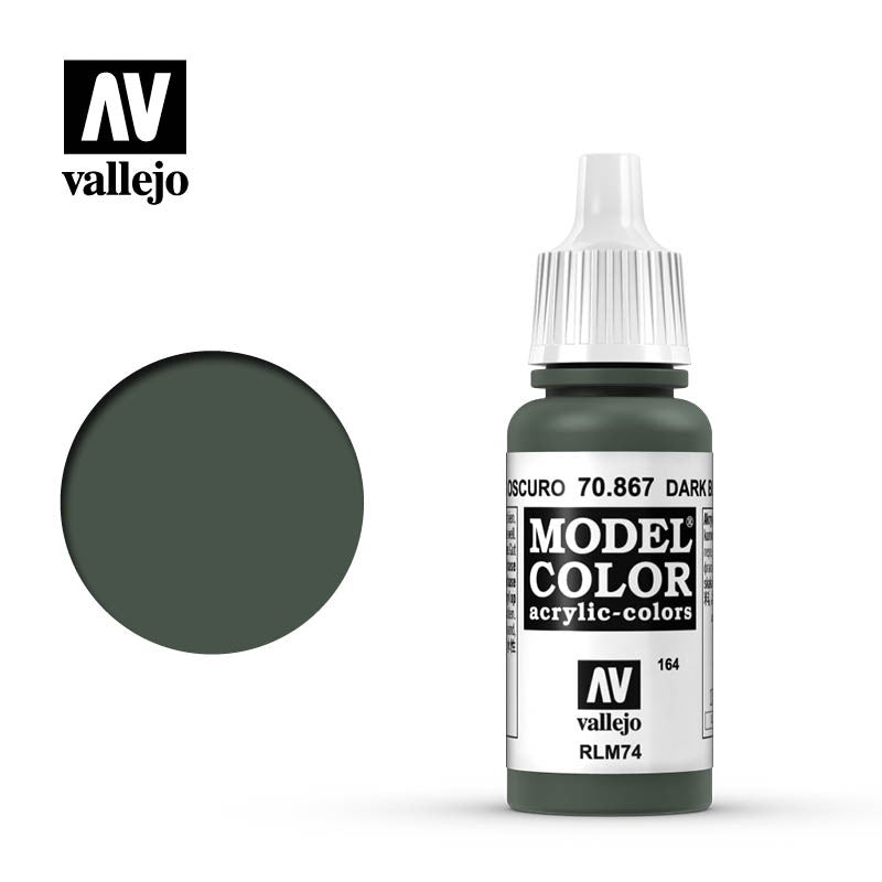 VALLEJO MODEL COLOR DARK BLUE GREY 17ML AV70867