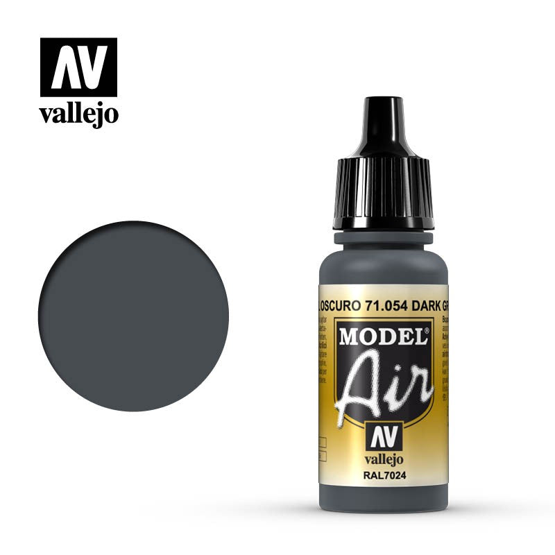 VALLEJO MODEL AIR ACRYLIC PAINT DARK GREY BLUE 71054