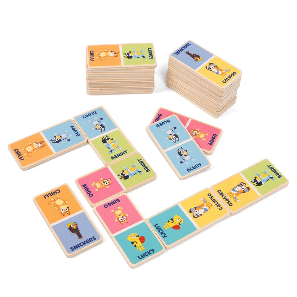 Bluey - Wooden Dominoes