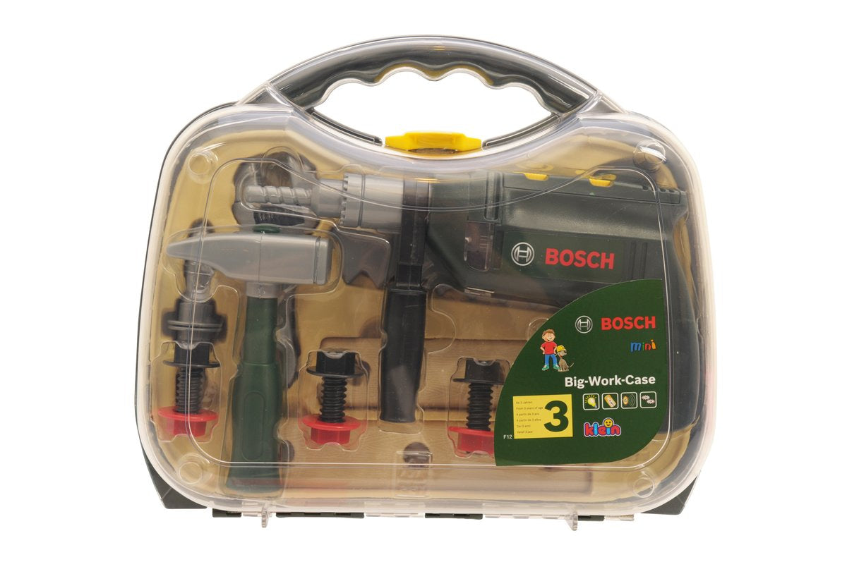 Bosch - Mini - Toy Tool Case With Hammer Drill