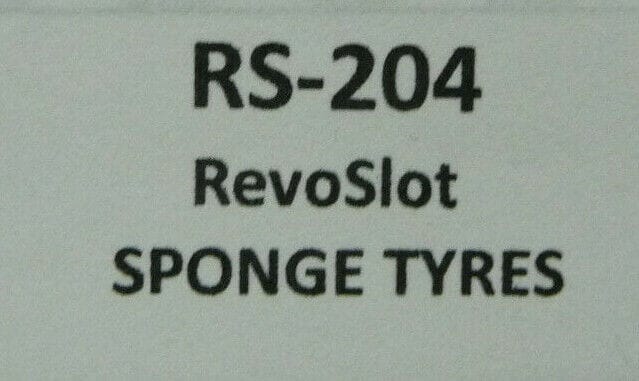 BRM - SLOT RS-204 REVOSLOT SPONGE TYRES