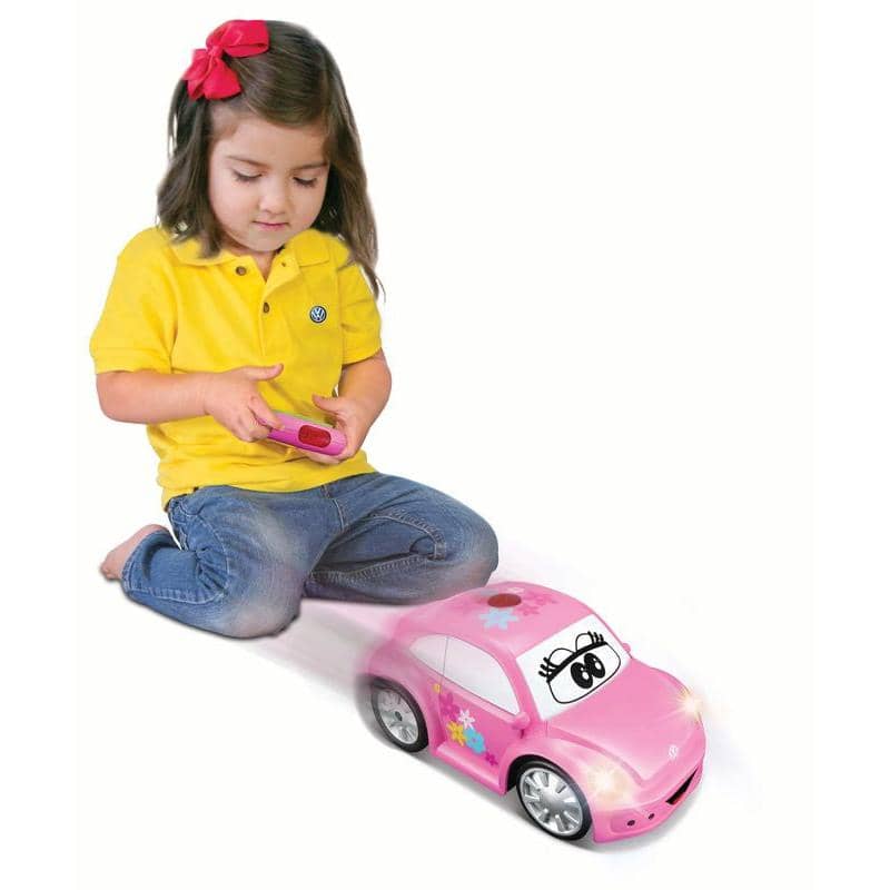 Bburago - Baby Junior Easy Play Rc Beetle Volkswagen Pink