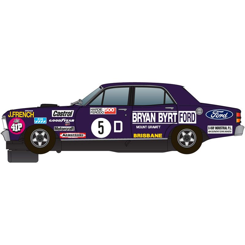 SCALEXTRIC - C4263 1:32 FORD XY FALCON 1972 BATHURST BRYAN BYRT FORD SLOT CAR ALSO SUITS CARRERA