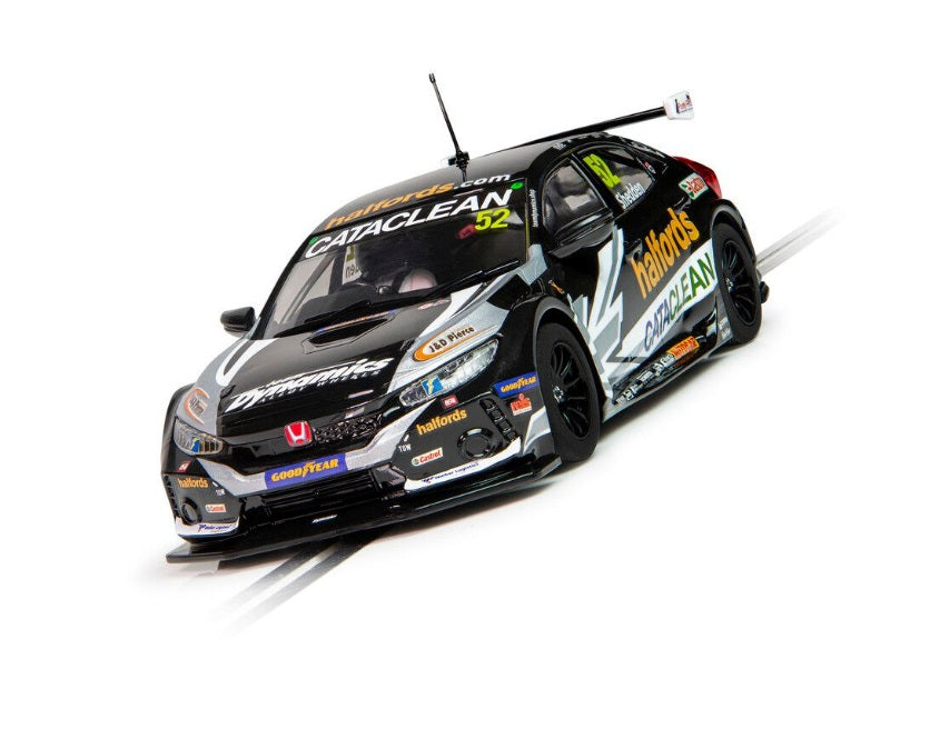 SCALEXTRIC - C4297 HONDA CIVIC TYPE R BTCC 2021 GOLDEN SHEDDEN SLOT CAR ALSO SUITS CARRERA