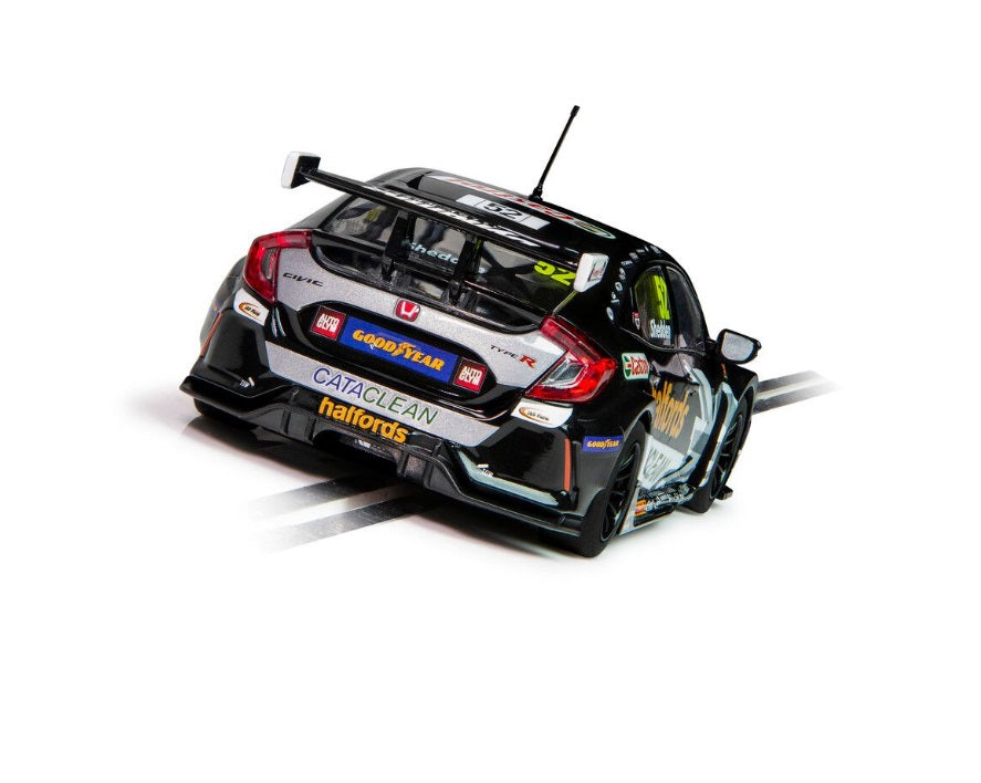 SCALEXTRIC - C4297 HONDA CIVIC TYPE R BTCC 2021 GOLDEN SHEDDEN SLOT CAR ALSO SUITS CARRERA