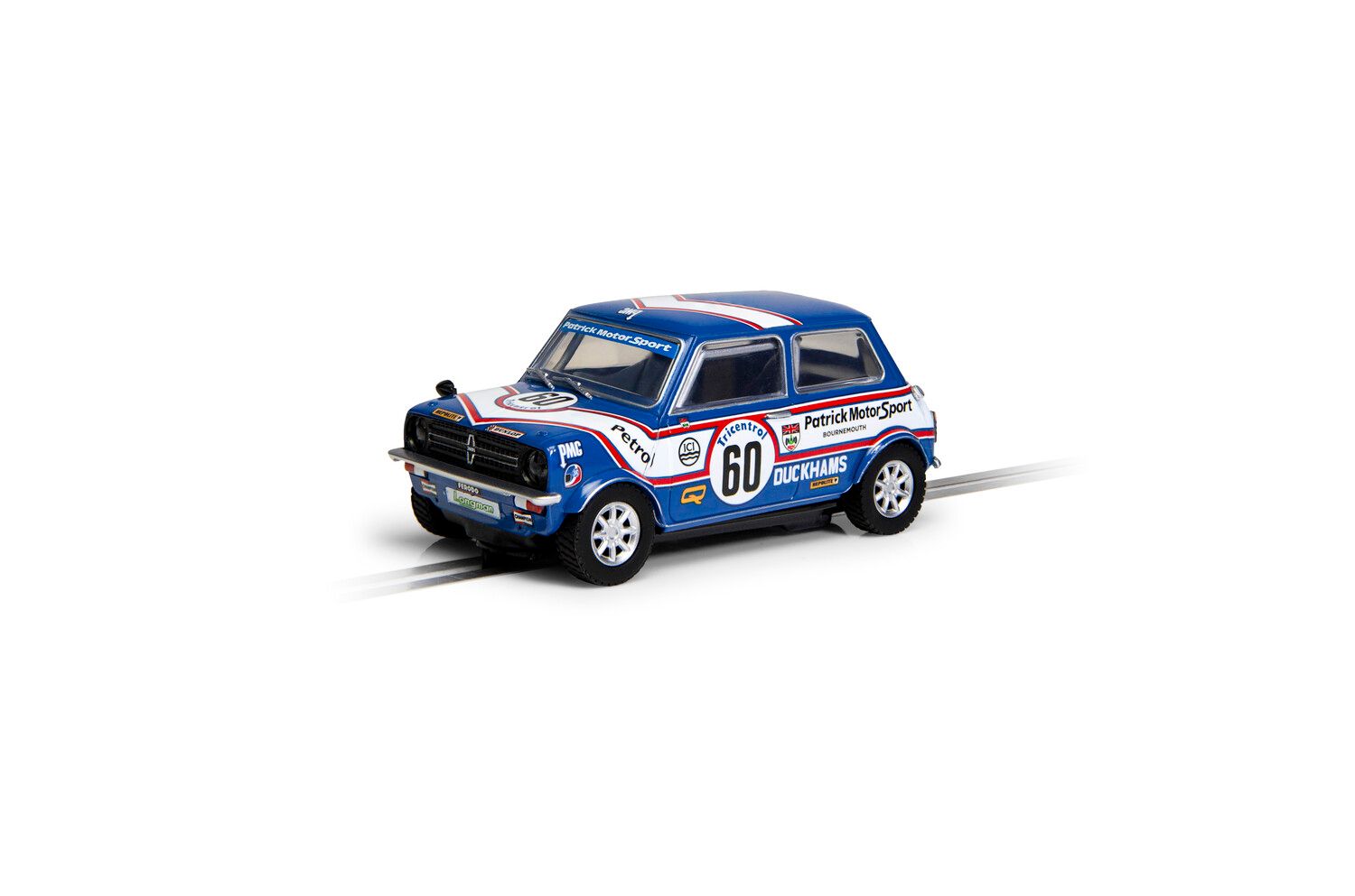 SCALEXTRIC - C4337 MINI 1275GT - PATRICK MOTORSPORT - RICHARD LONGMAN 1979