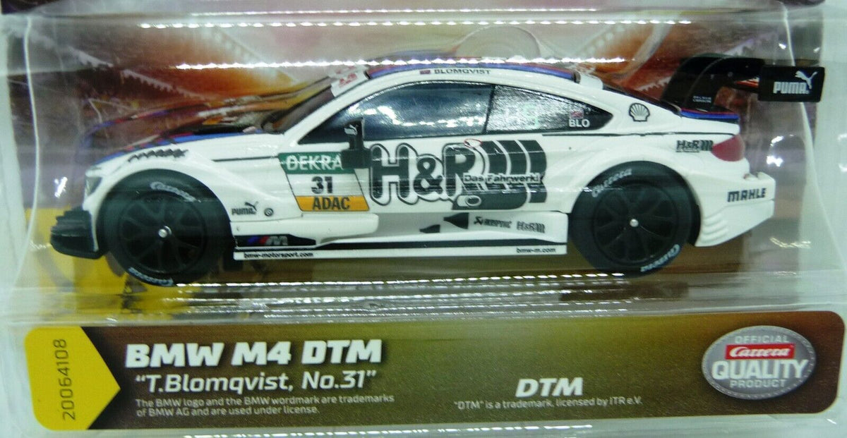 CARRERA GO BMW M4 DTM T Blomqvist No 31