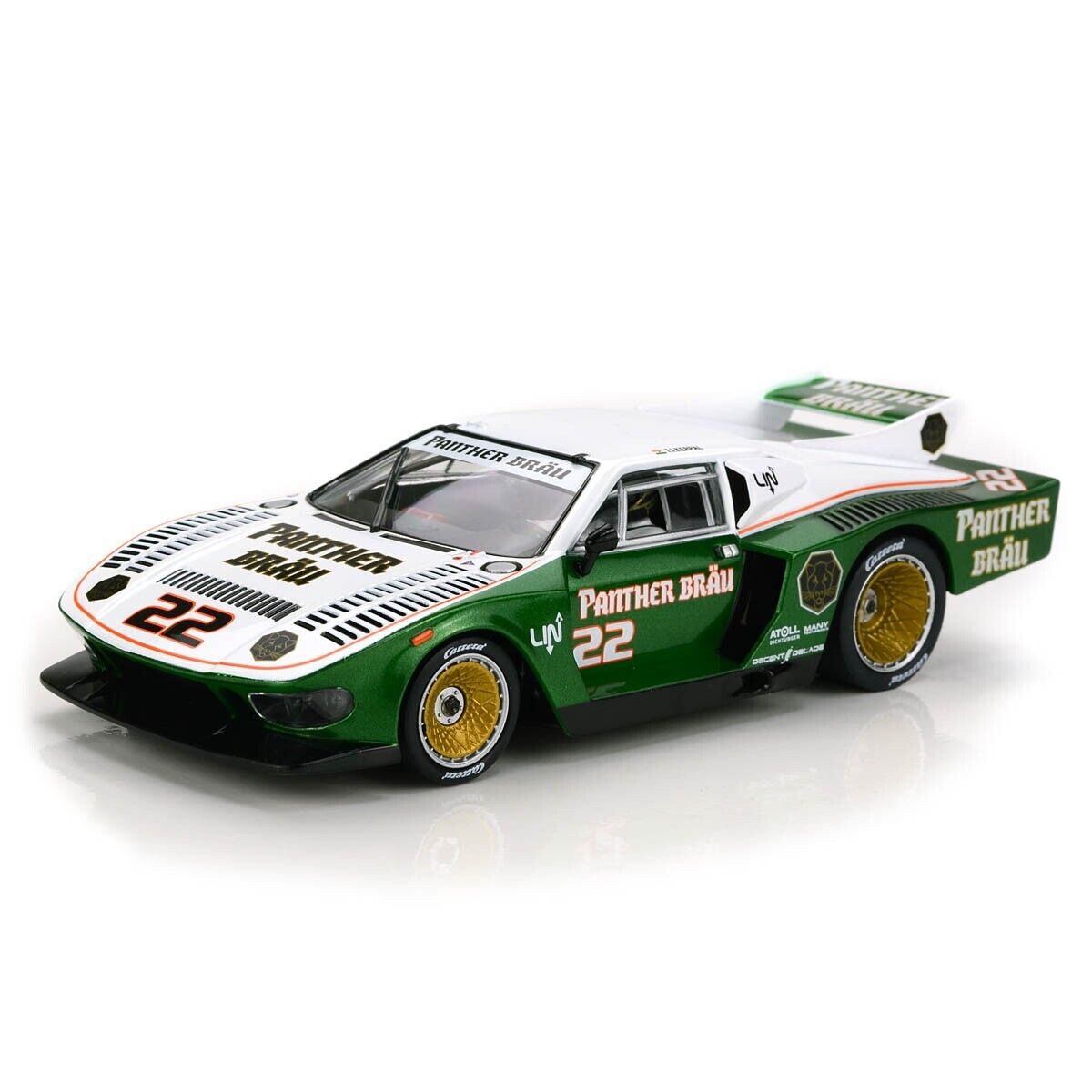 CARRERA - EVOLUTION 1:32 - DE TOMASO PANTERA GR5 NO22 - SLOT CAR ALSO SUITS SCALEXTRIC